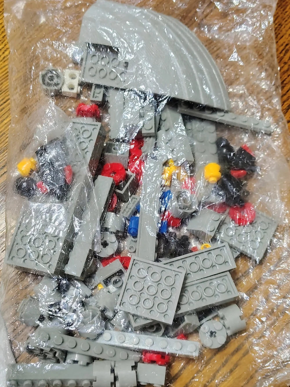 Mega Bloks Multi-Color Plates Blocks Parts Pieces & Sealed Mystery Bag 2- 1/2 Lb